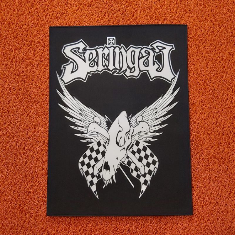 BACKPATCH / EMBLEM SABLON SERINGAI BIG SIZE PREMIUM