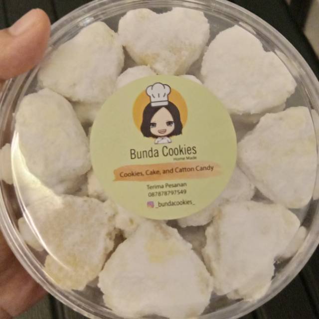 

Putri Salju Bunda Cookies Kue Lebaran