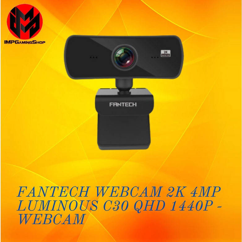 Fantech Webcam 2K 4MP Luminous C30 QHD 1440P - Webcam