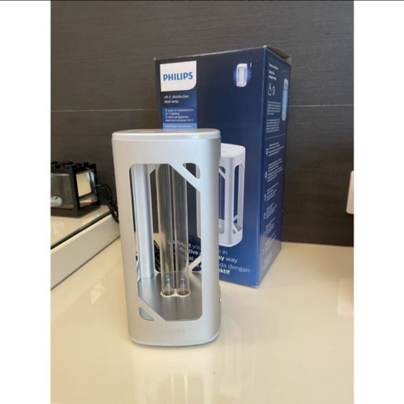 *COD* MURAH Lampu Philips UV-C Disinfection Desk Lamp Lampu UV UVC Sterilizer Ozone Ruangan