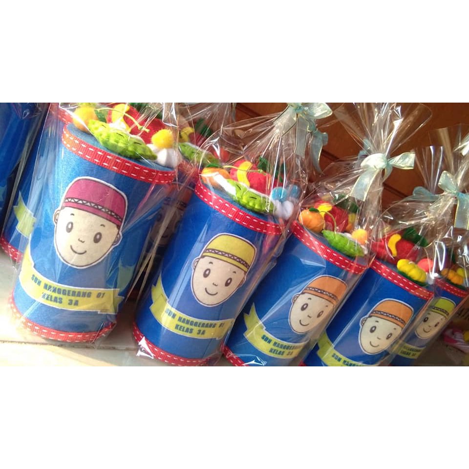 SOUVENIR LUCU / CELENGAN KARAKTER / BISA TAMBAH NAMA