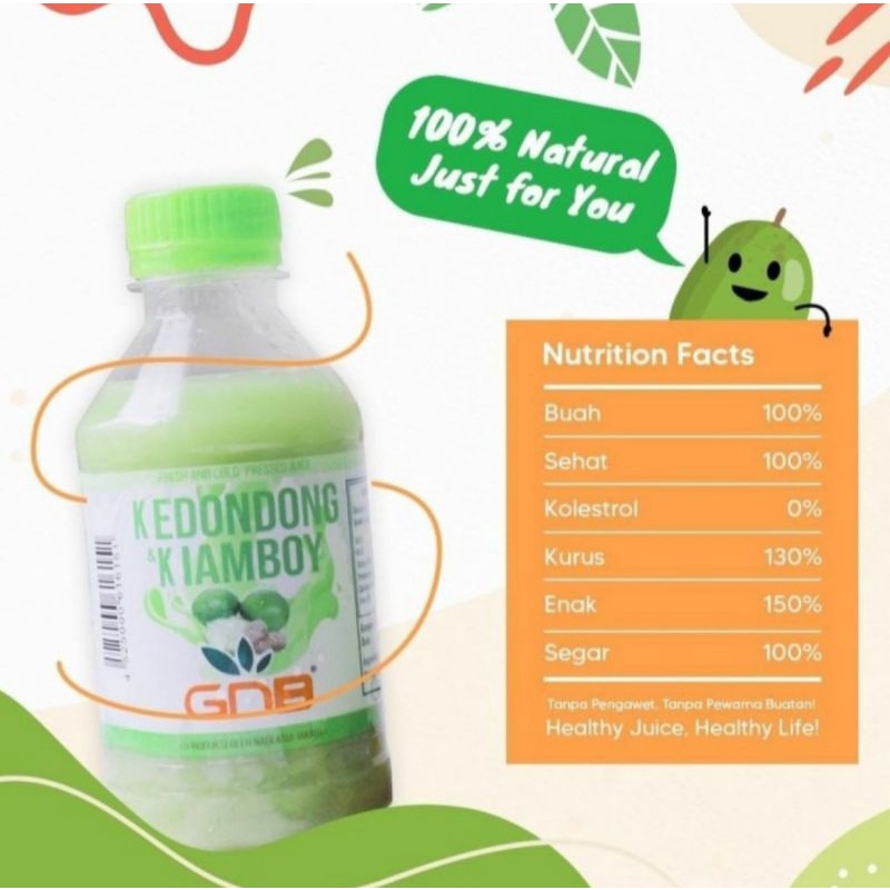 JUS KEDONGDONG KIAMBOY 250ML