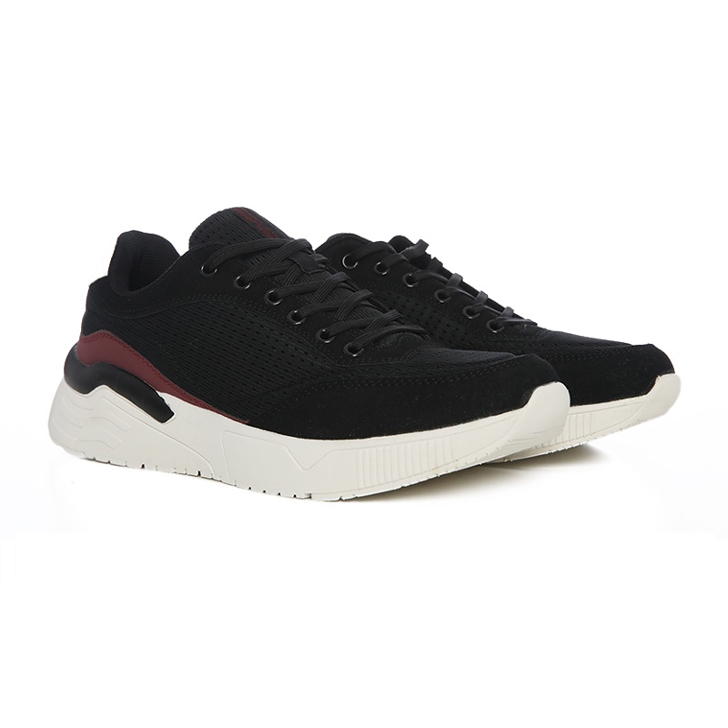 Phoenix Juno Sepatu Sneakers Pria - Black