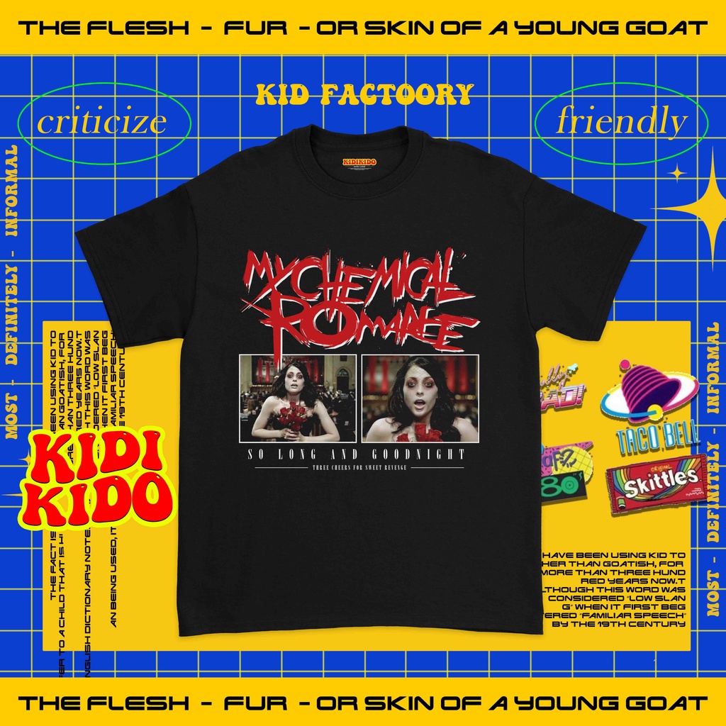 KAOS BAND ANAK MY CHEMICAL ROMANCE HELENA | KAOS ANAK | BAJU BAND ANAK | MY CHEMICAL ROMANCE HELENA 