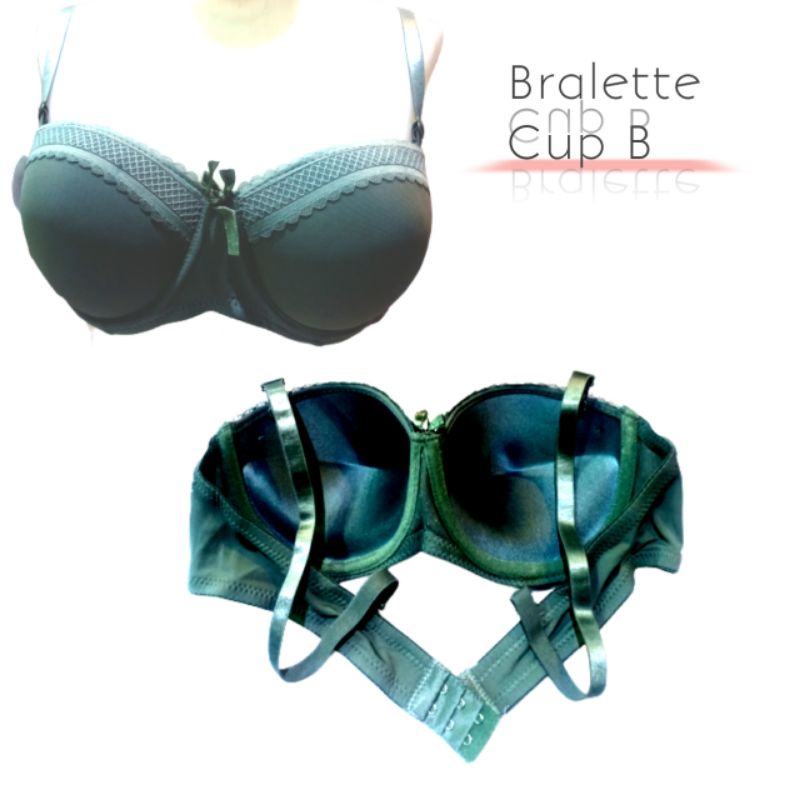 BRA BRALETTE KAWAT CUP B BUSA TEBAL KAIT 2