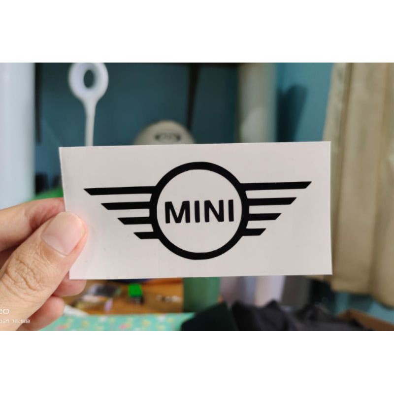 STIKER MINI COOPER CUTTING BAHAN ORACAL CUSTOM LOGO