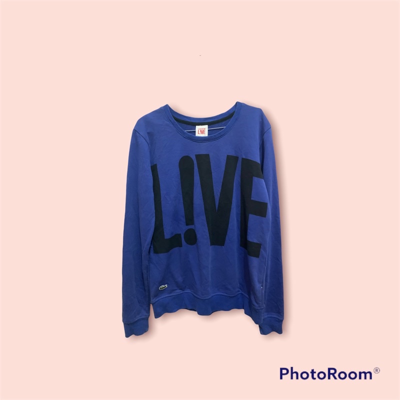 Crewneck Lacoste Live second brand