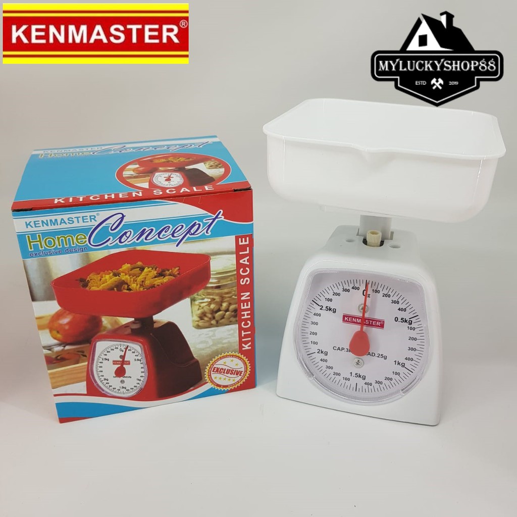 Kenmaster Timbangan Kue 3KG - Kitchen Scale 3 kg Timbangan Dapur