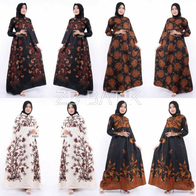 GAMIS BATIK UNGGUL JAYA MANGGAR,SEKAR,CANTIK, KUBIS,KUPU,PADI,DAUN/COD