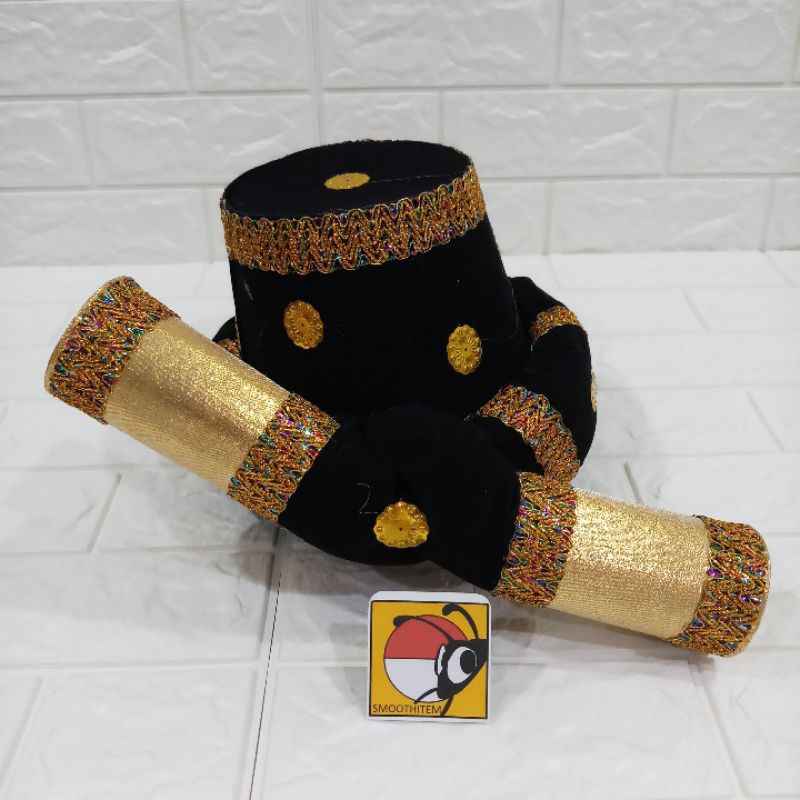 TOPI ADAT BATAK BULANG ADAT MANDAILING DEWASA