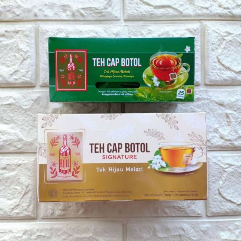 

Teh Cap Botol Signature Teh Hijau Melati Celup 25's