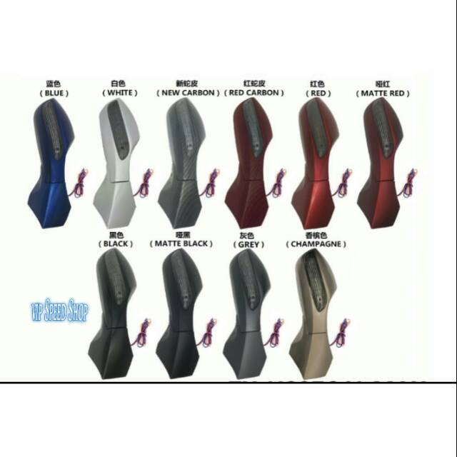 SPION LIPAT NMAX PLUS LAMPU SEN KACA SPION NMAX