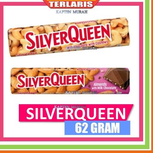 

Model Baru Coklat SILVERQUEEN Coklat Cashews Silver Queen Coklat Almonds T56***