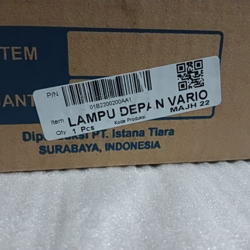 REFLEKTOR LAMPU DEPAN VARIO IMITASI WIN