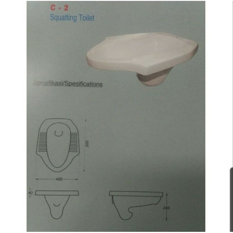 Gardenglories Closet Jongkok Ina. Kloset Jongkok Ina Original Via Grab/ Only