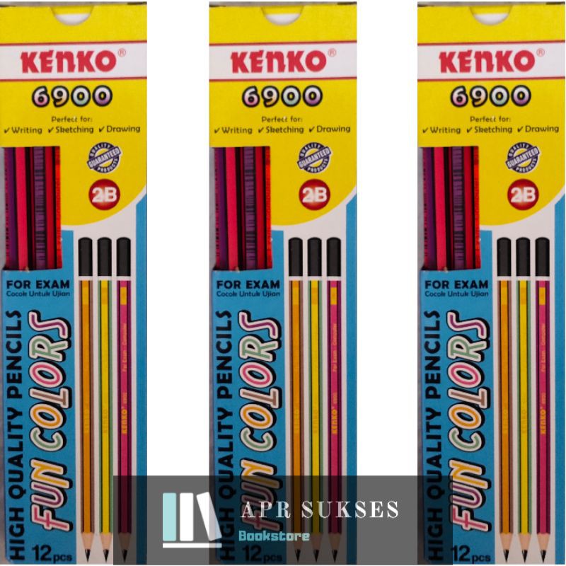 

(PENSIL MURAH) PENSIL KENKO 6900 FUNCOLOR / PENCIL KENKO
