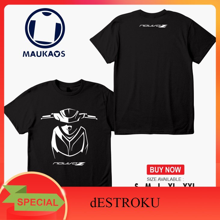 dESTROKU KAOS MOTOR Yamaha Nouvo Z Kaos Otomotif