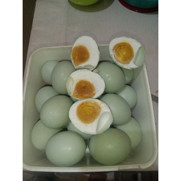 

Telur Asin Kukus (bebek angon)