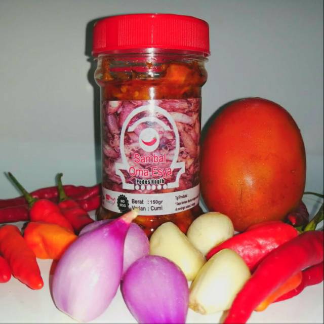 

Sambal oma esya- sambal khas manado - 150 gram