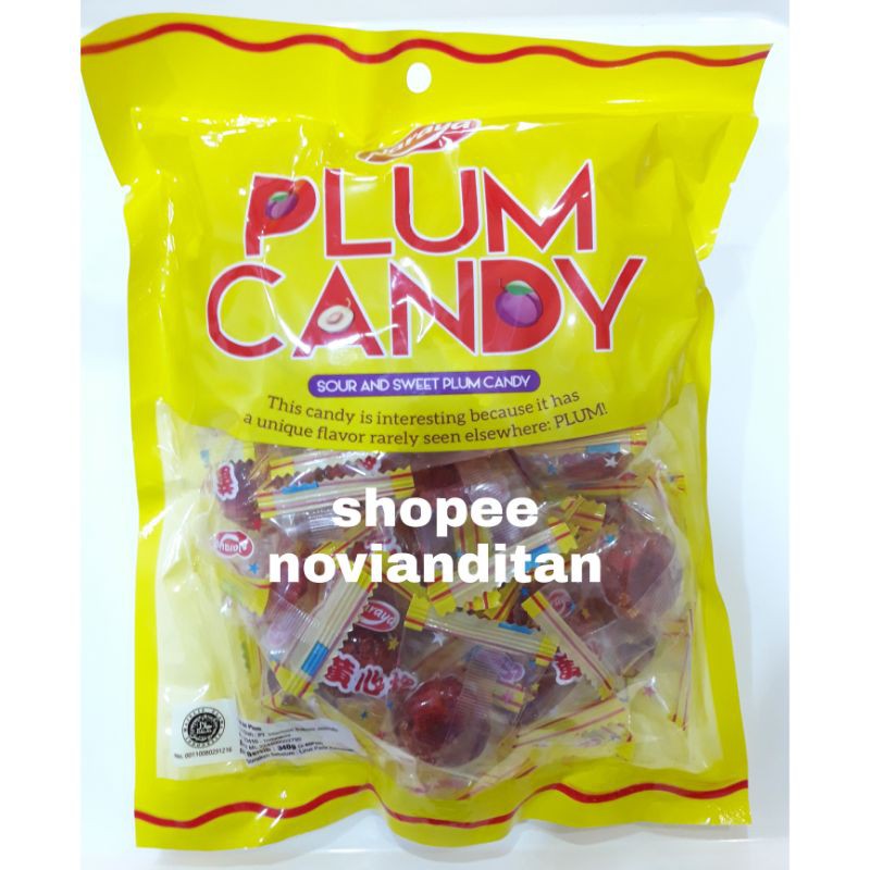 

NARAYA PERMEN PLUM KIAMBWE ASAM MANIS / NARAYA PLUM CANDY NARAYA SOUR AND SWEET PLUM CANDY UK. BESAR