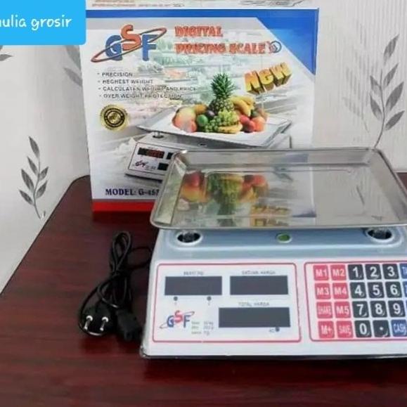 ------] Timbangan Digital GSF 30kg Charge/ Timbangan Buah / Timbangan Laundry