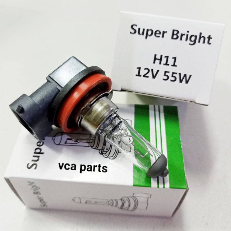 SUPER BRIGHT H11 12V 55W.