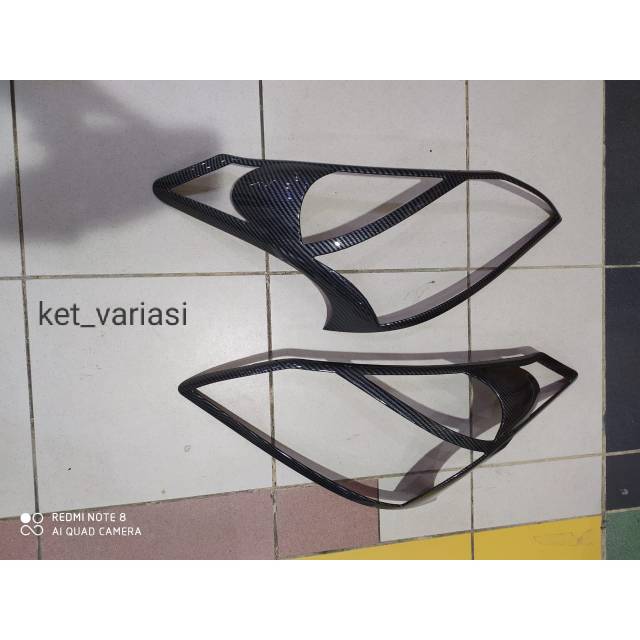 Garnish depan all new avanza 2012-2014 full carbon