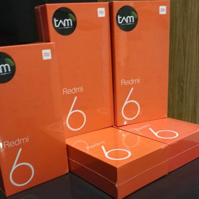 Xiaomi Redmi 6 4 - 64 - Ram 4 GB Rom 64 GB - Garansi Resmi