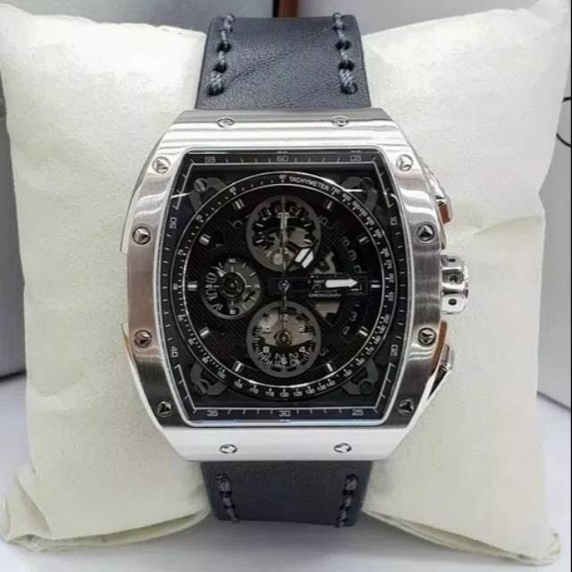 JAM TANGAN ALEXANDRE CHRISTIE AC6411 SILVER MAN