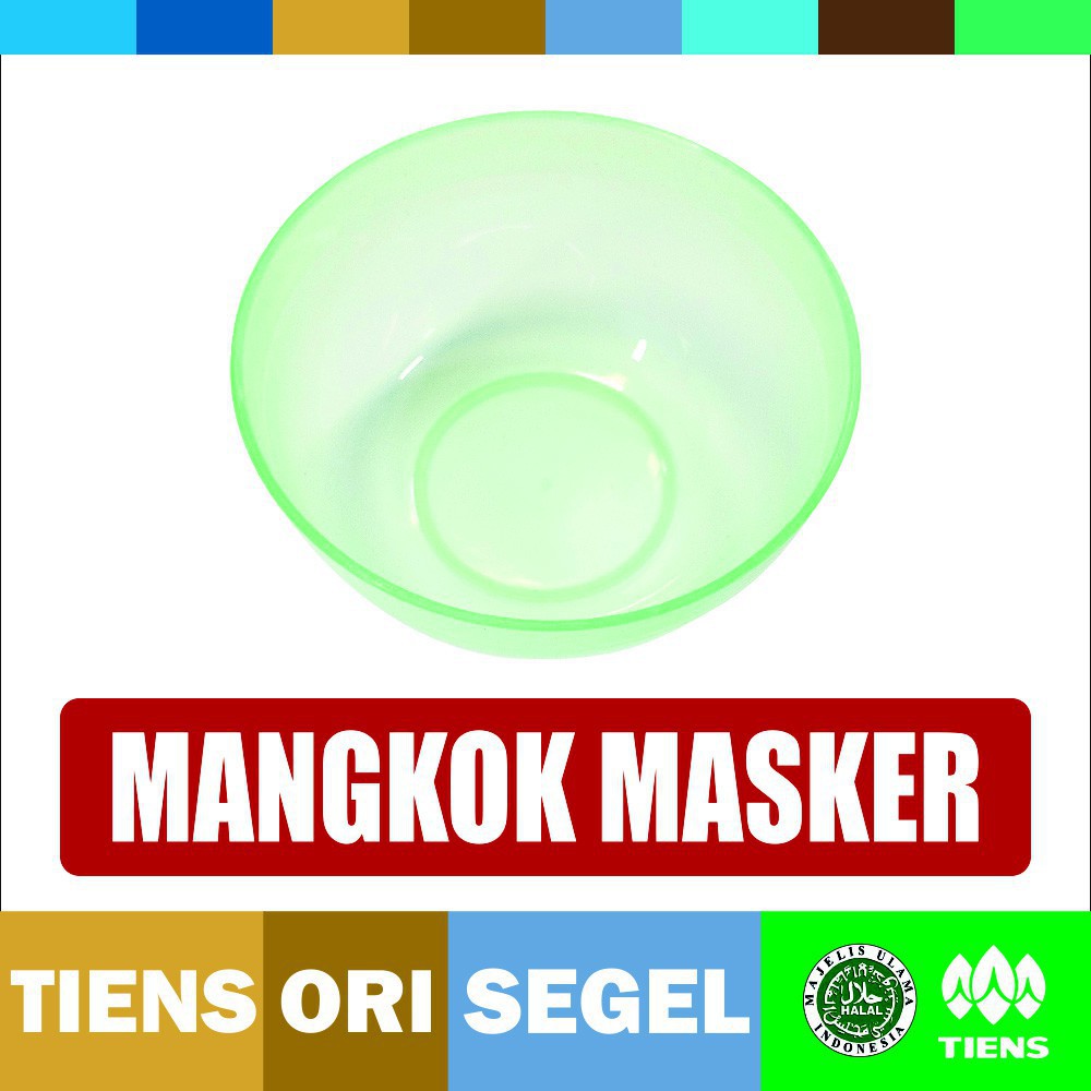 Jual Herbal  MANGKOK MASKER untuk Masker Tiens / Tianshi Spirulina Chitin Vitaline &amp;  Masker Lainnya