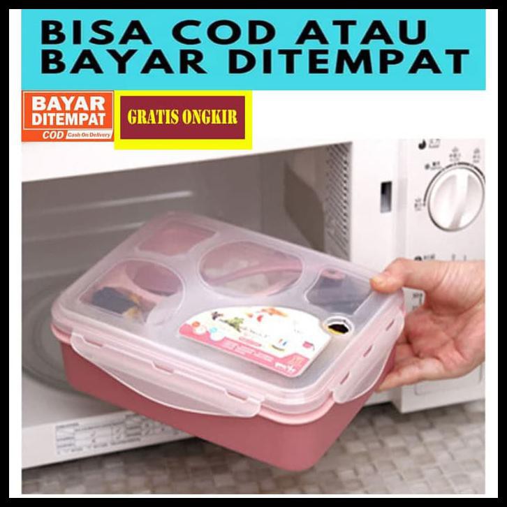 DP048 LUNCH BOX MICROWAVE SAFE / KOTAK MAKAN MICROWAVE / BENTO BOX