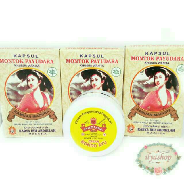 PAKET Montok Payudara Jamu Madura K.I.A