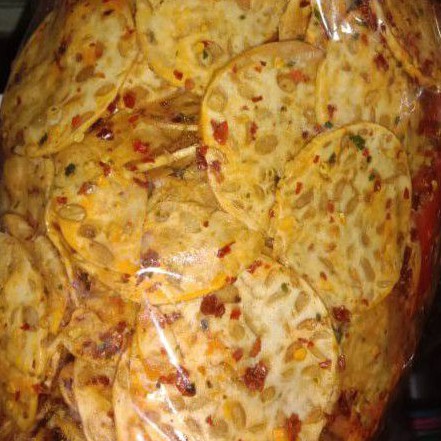 

Tempe Oven pedas / Tempe Sagu Pedas tempe cikruh daun jeruk