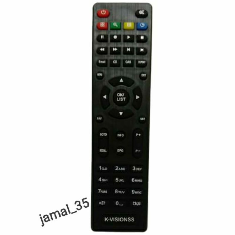 REMOTE REMOT RECIEVER PARABOLA K-VISION BROMO C2000/TOPAS TV TS2-39