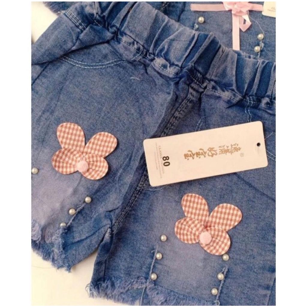 CELANA JEANS IMPORT ANAK PEREMPUAN/ CELANA HOTPANS IMPORT ANAK CEWEK