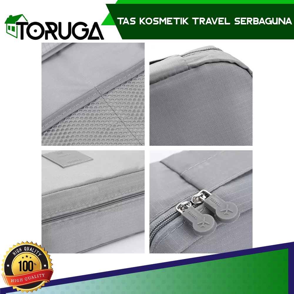 Korean Monopoly Multi Pouch Ver 2 Tas Kosmetik Korea Travel Organizer