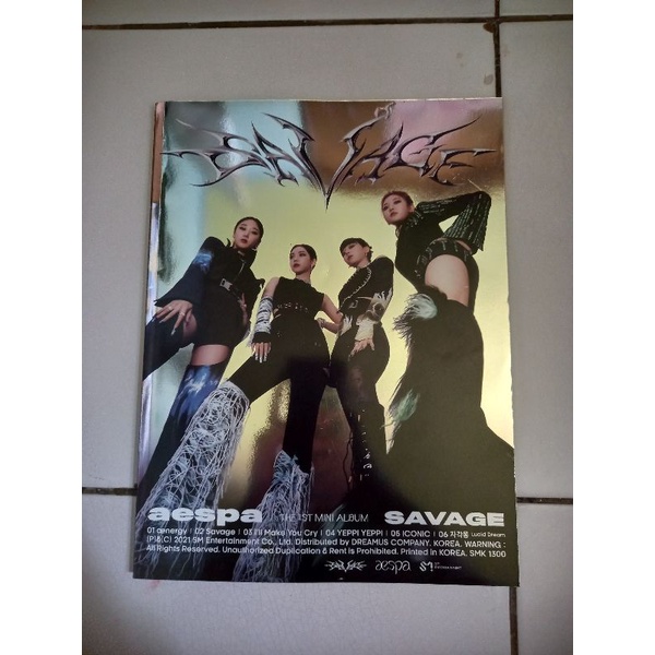 wts ALBUM ONLY aespa savage