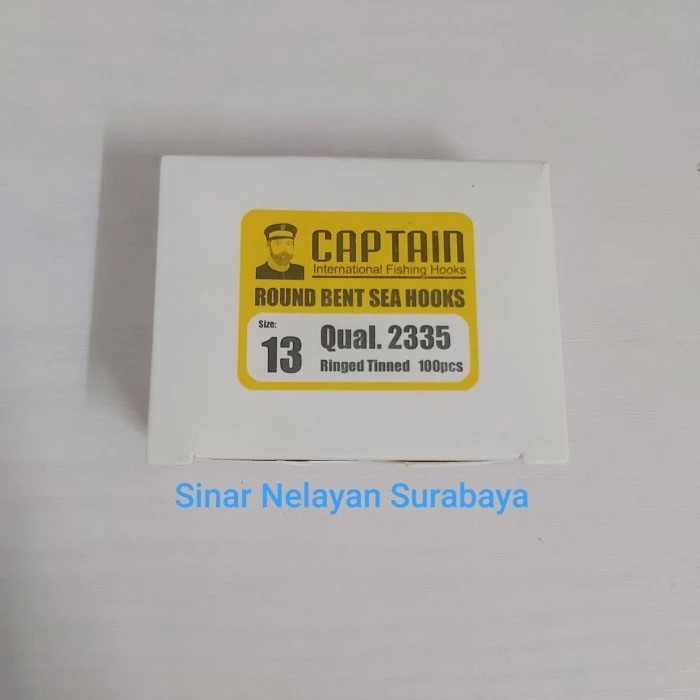 Kail pancing Captain 2335 no 13. Captain Fishing Hooks.