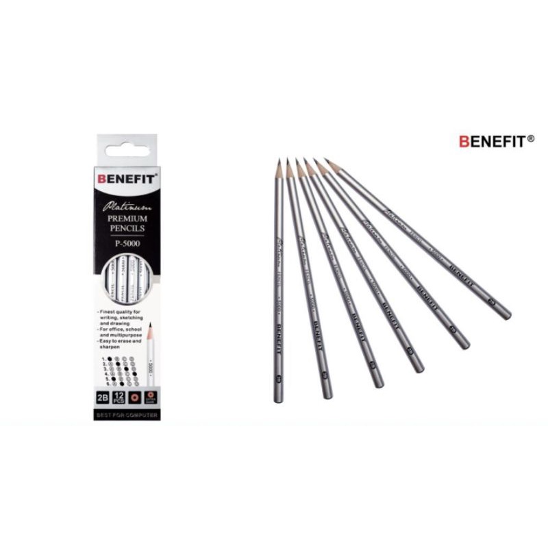 (12pc) PENSIL 2B BENEFIT/PENSIL GOLD/PENSIL PASTEL/2B PENCIL-1