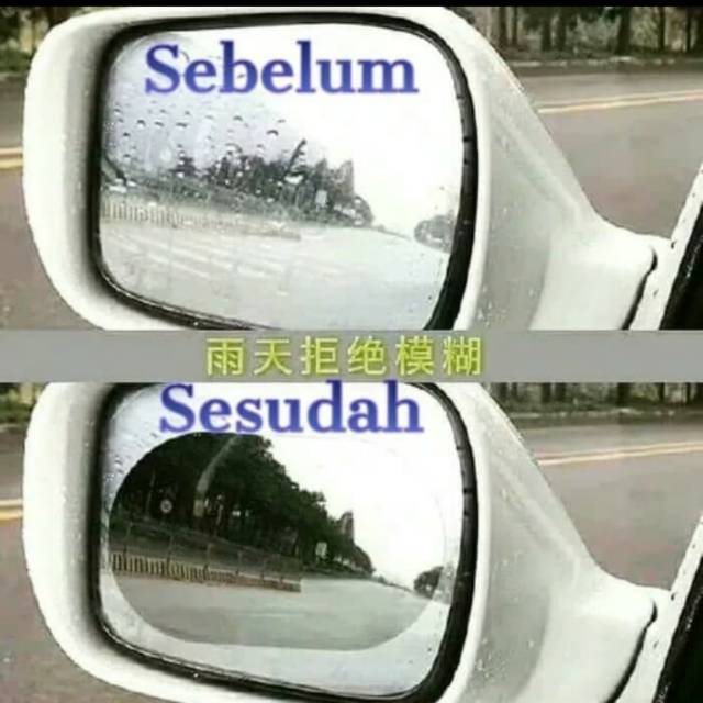 Anti fog stiker anti air antifog sticker stiker anti air kaca mobil