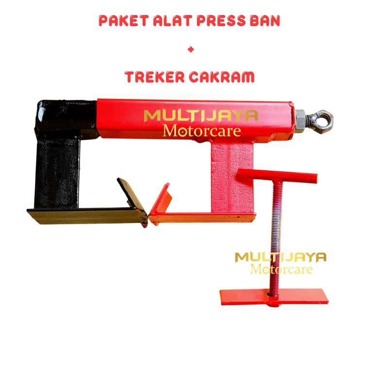 Paket Hemat Alat Press Ban Motor + Treker Rem Cakram