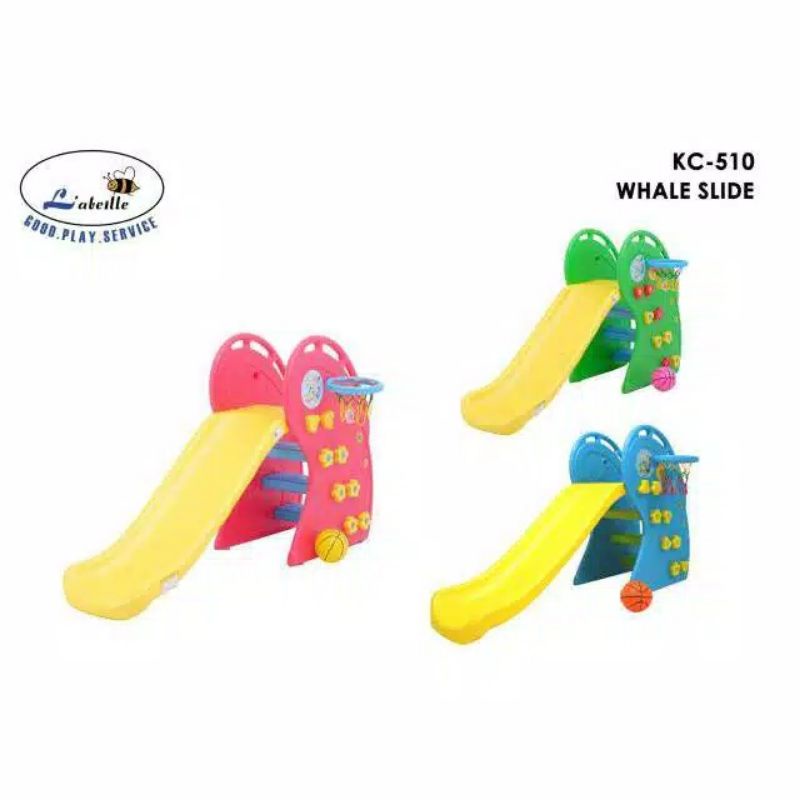Perosotan Labeille Whale Slide KC1002  | Mainan Perosotan Anak