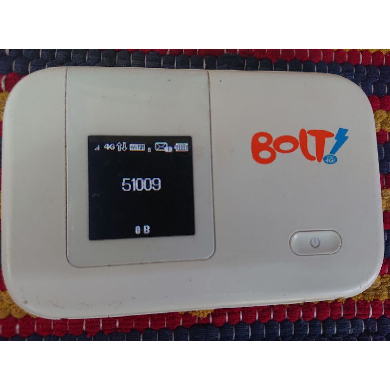 Modem Mifi Bolt Huawei 5372 Slim1 Unlock Alloprator 4G LTE(B1/B8/B40)Paki Battrey