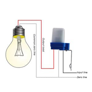 Distributor sensor cahaya otomatis ( photocell AC / DC 220v 10A ) GT