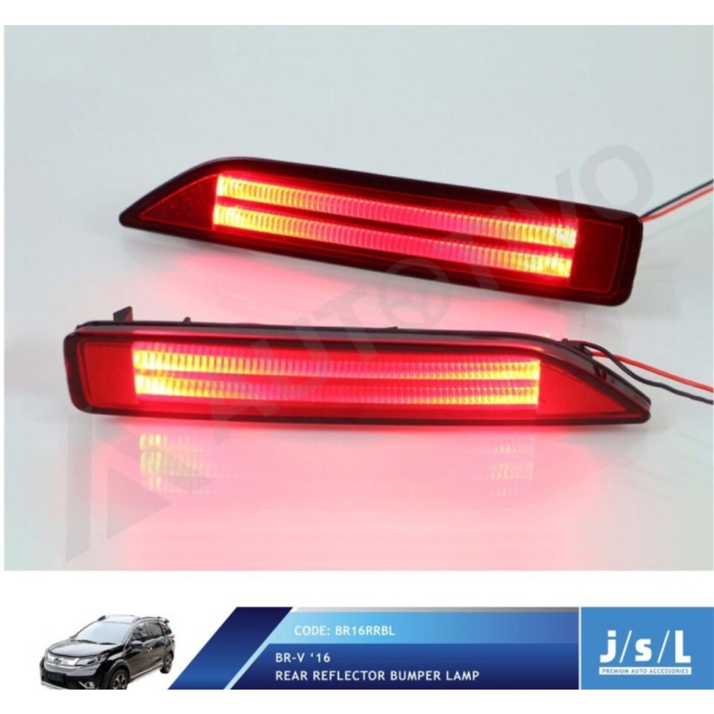 LED Reflektor Belakang BRV Rear Reflector Bumper Lamp