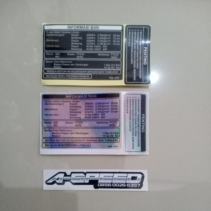 

stiker peringatan stiker hugger