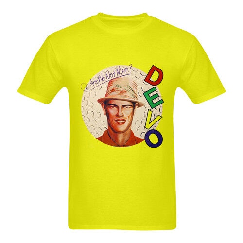 Devo Are We Not Men Devo Men's The Mask Tshirt