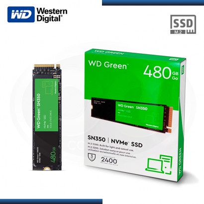 SSD WD GREEN 480GB M2 NVME SN350