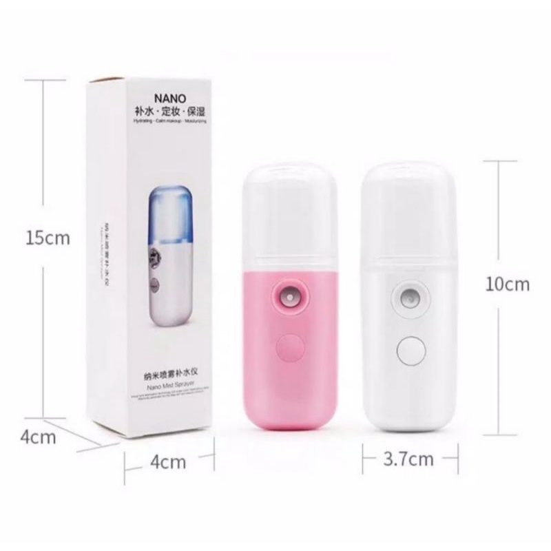 nano spray mini facial Humidfier face mist spray wajah spray nano