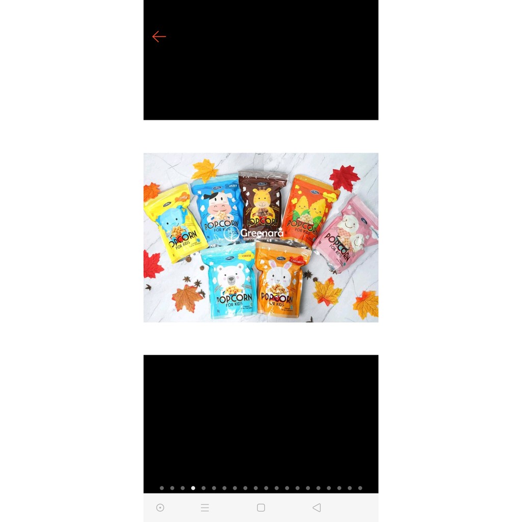 

Popcorn abe food For Kids 80 Gr / popcorn anak